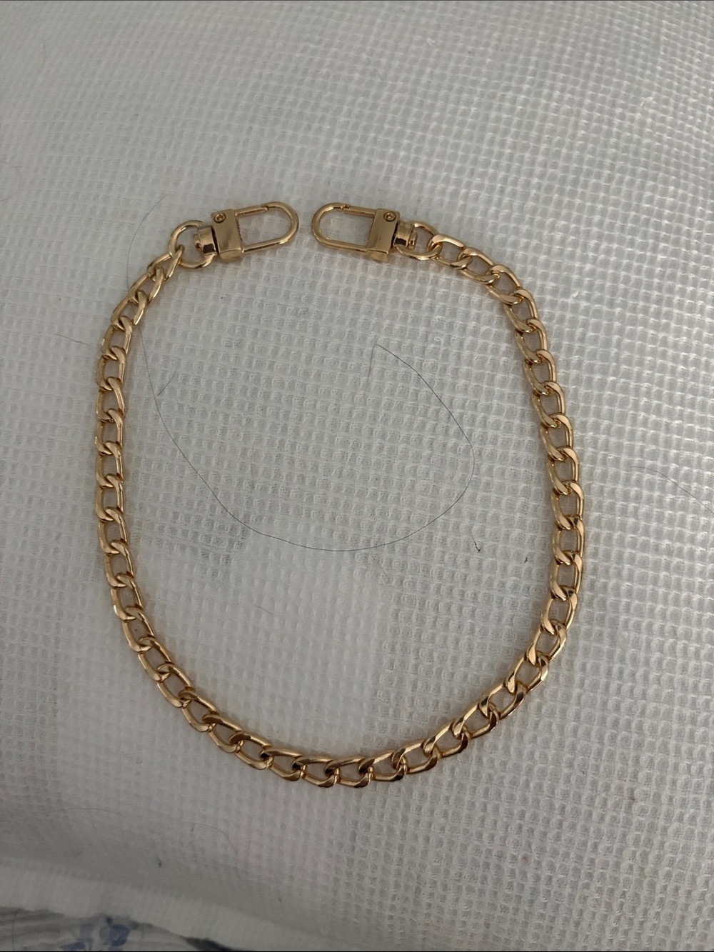 Gold Chain Link - Women's Accessory 15 1/2 inch. Could use as a handle